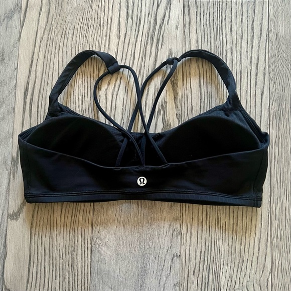 Lululemon Free To Be Bra Black 8 - Picture 5 of 8